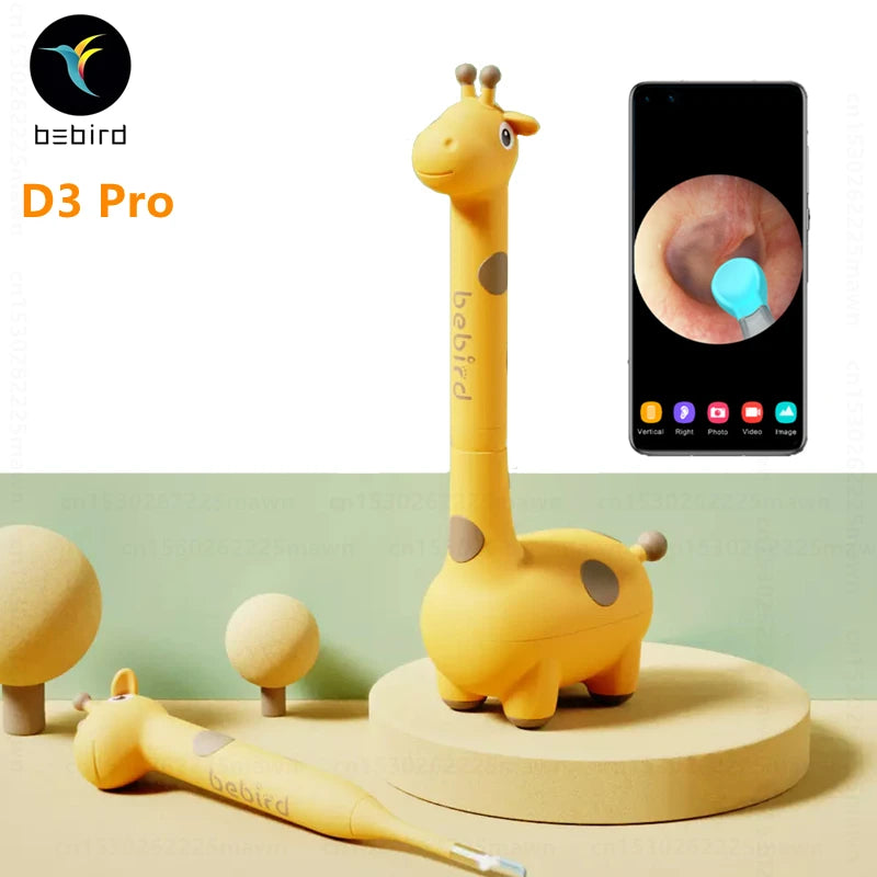 Bebird D3 Pro Kids Visual Otoscope Earwax Cleaner – Safe, Smart, and Easy-to-Use Ear Care!