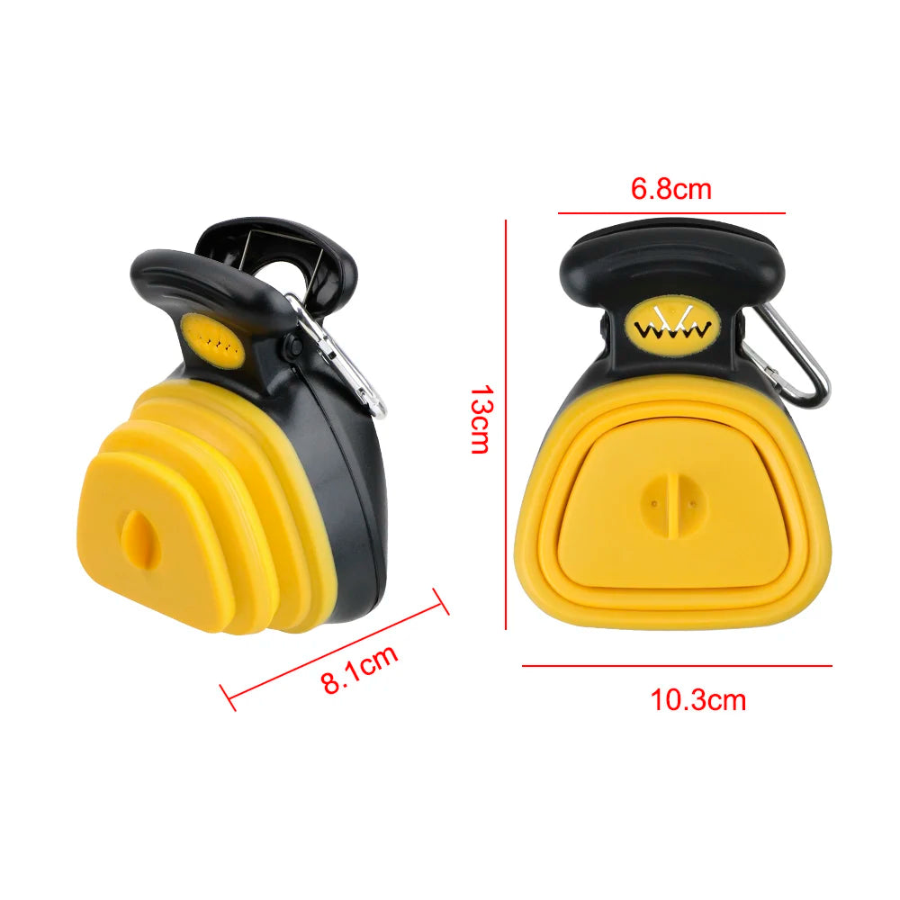 Portable Garbage Holder Dispenser with Decomposable Pet Waste Bags – The Ultimate Solution for Pet Owners