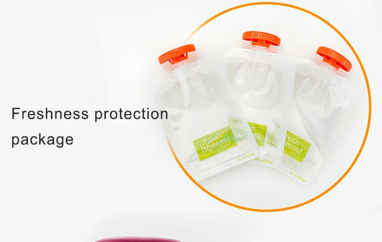 Baby Food Squeeze Station – Effortless Meal Prep & Mess-Free Feeding!