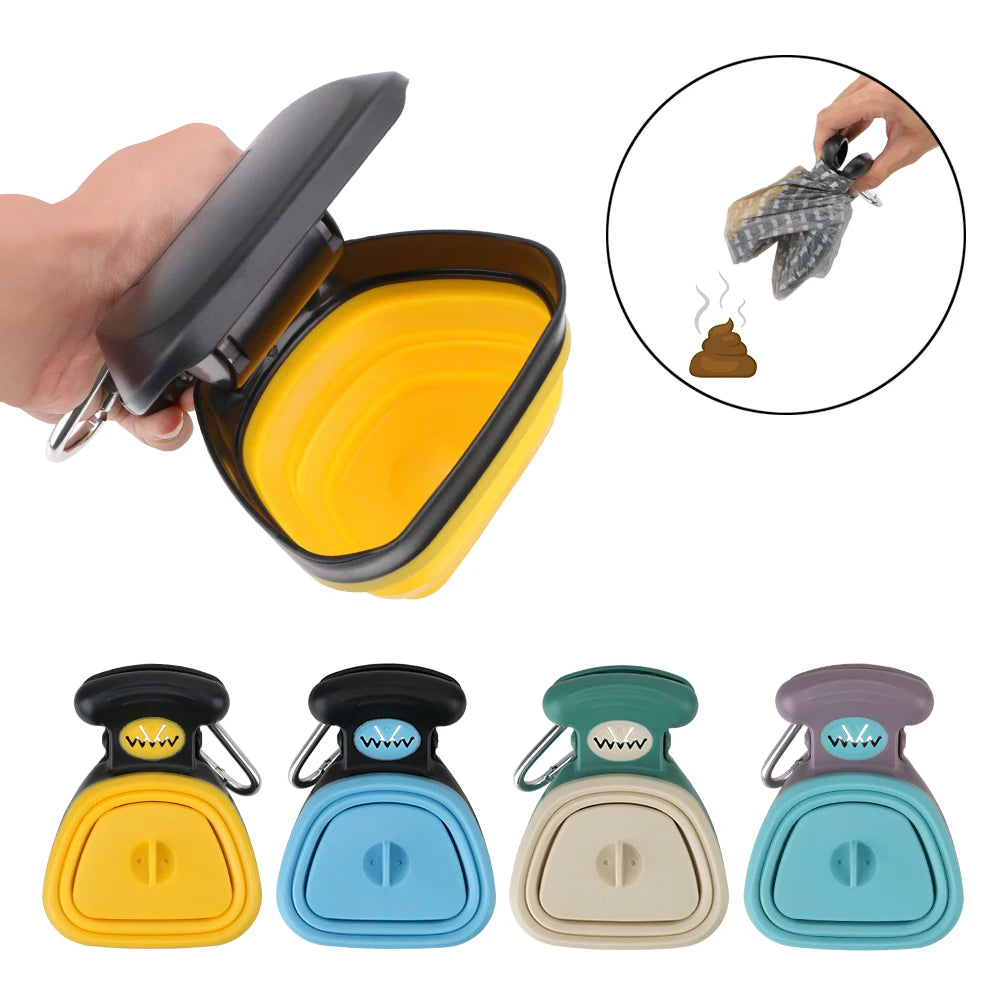 Portable Garbage Holder Dispenser with Decomposable Pet Waste Bags – The Ultimate Solution for Pet Owners