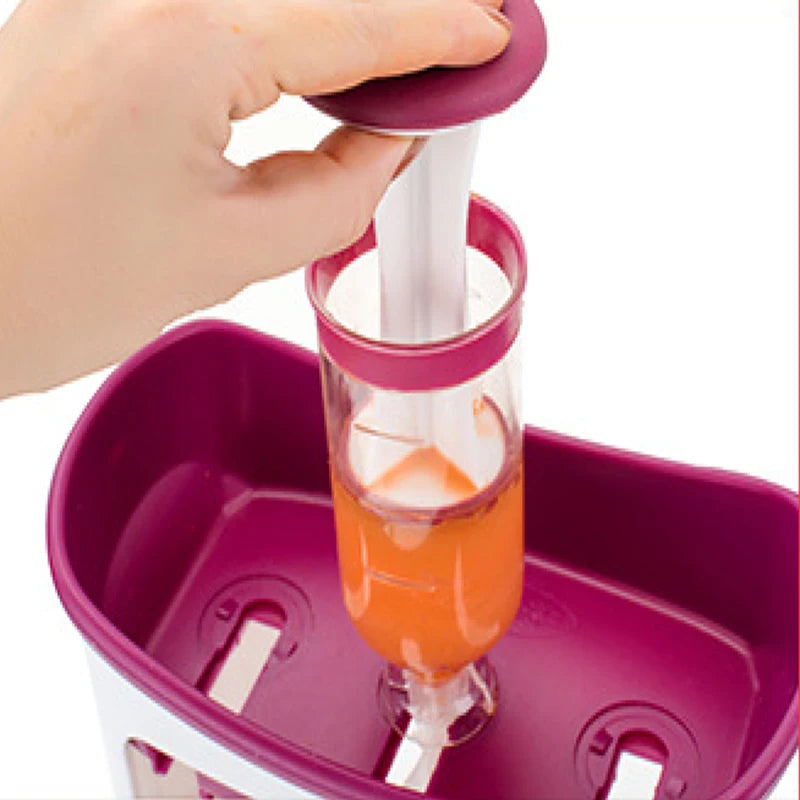 Baby Food Squeeze Station – Effortless Meal Prep & Mess-Free Feeding!