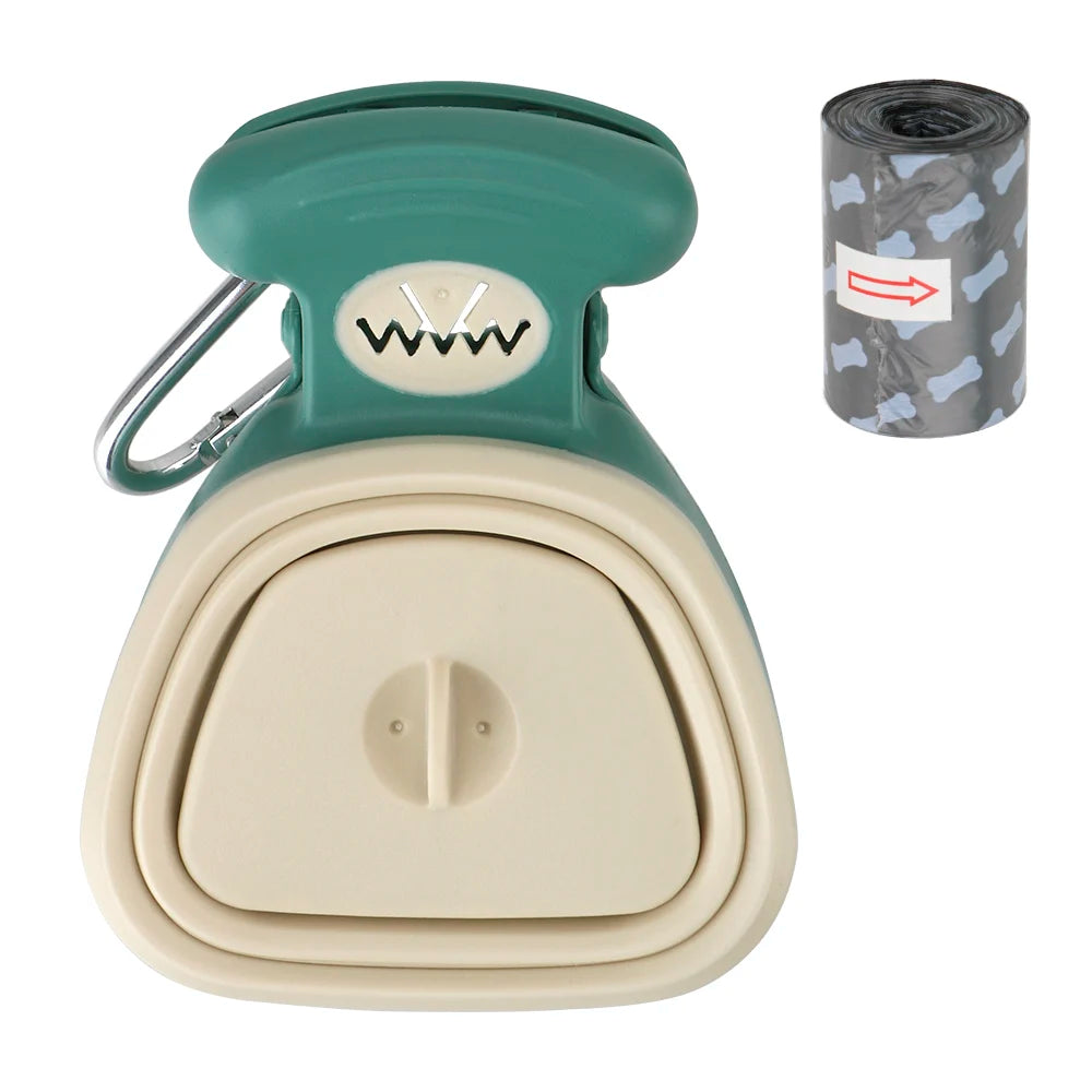 Portable Garbage Holder Dispenser with Decomposable Pet Waste Bags – The Ultimate Solution for Pet Owners