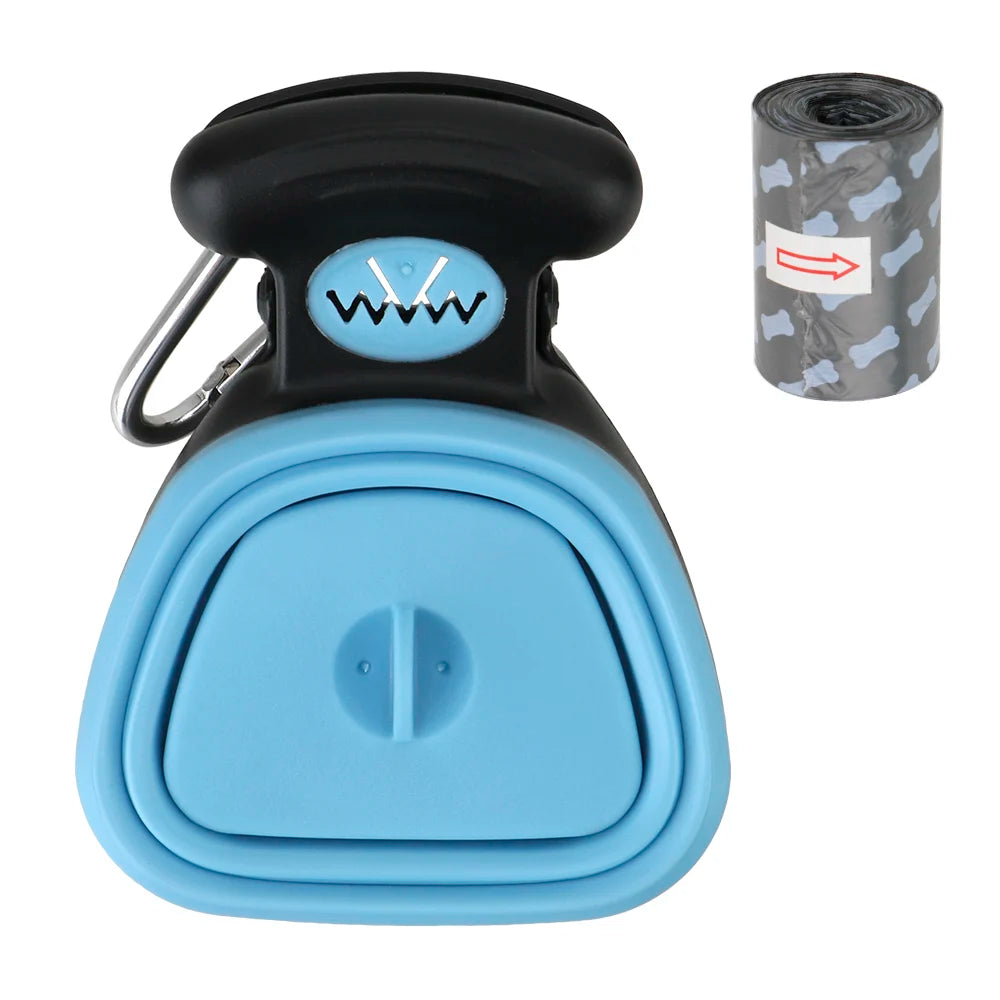 Portable Garbage Holder Dispenser with Decomposable Pet Waste Bags – The Ultimate Solution for Pet Owners
