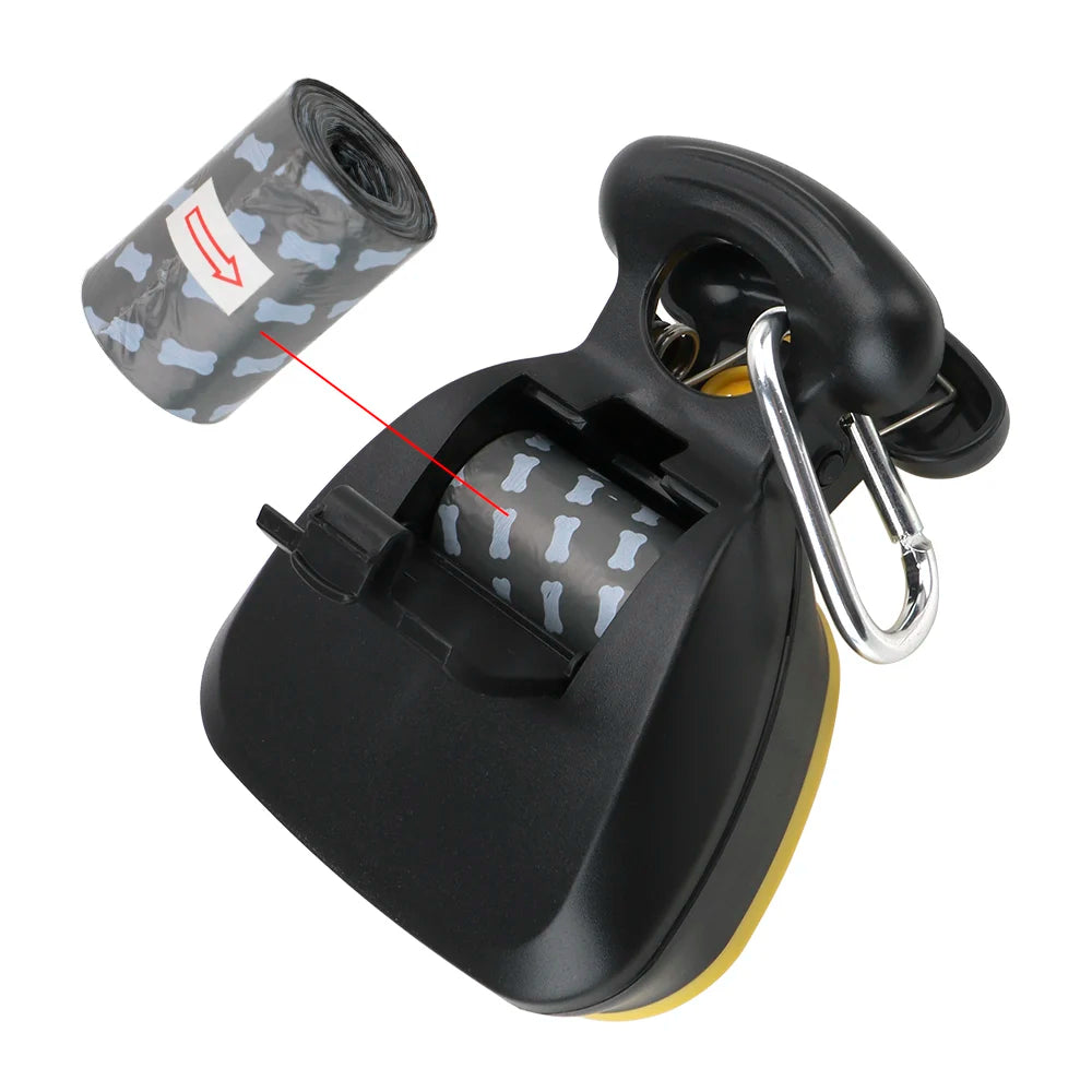 Portable Garbage Holder Dispenser with Decomposable Pet Waste Bags – The Ultimate Solution for Pet Owners