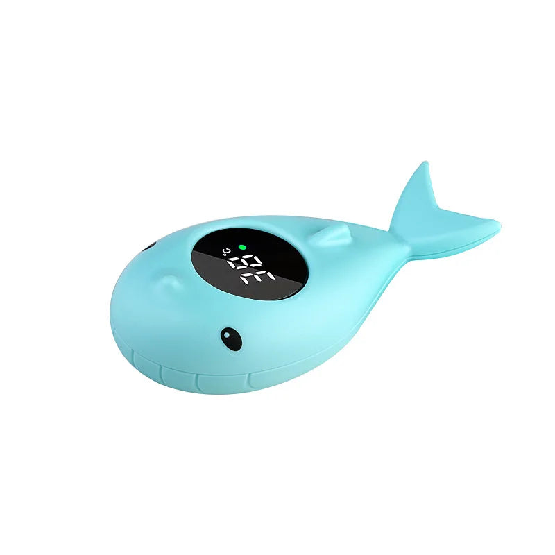 Digital Baby Bath Thermometer – Floating LED Water Temperature Monitor with Cute Cartoon Design