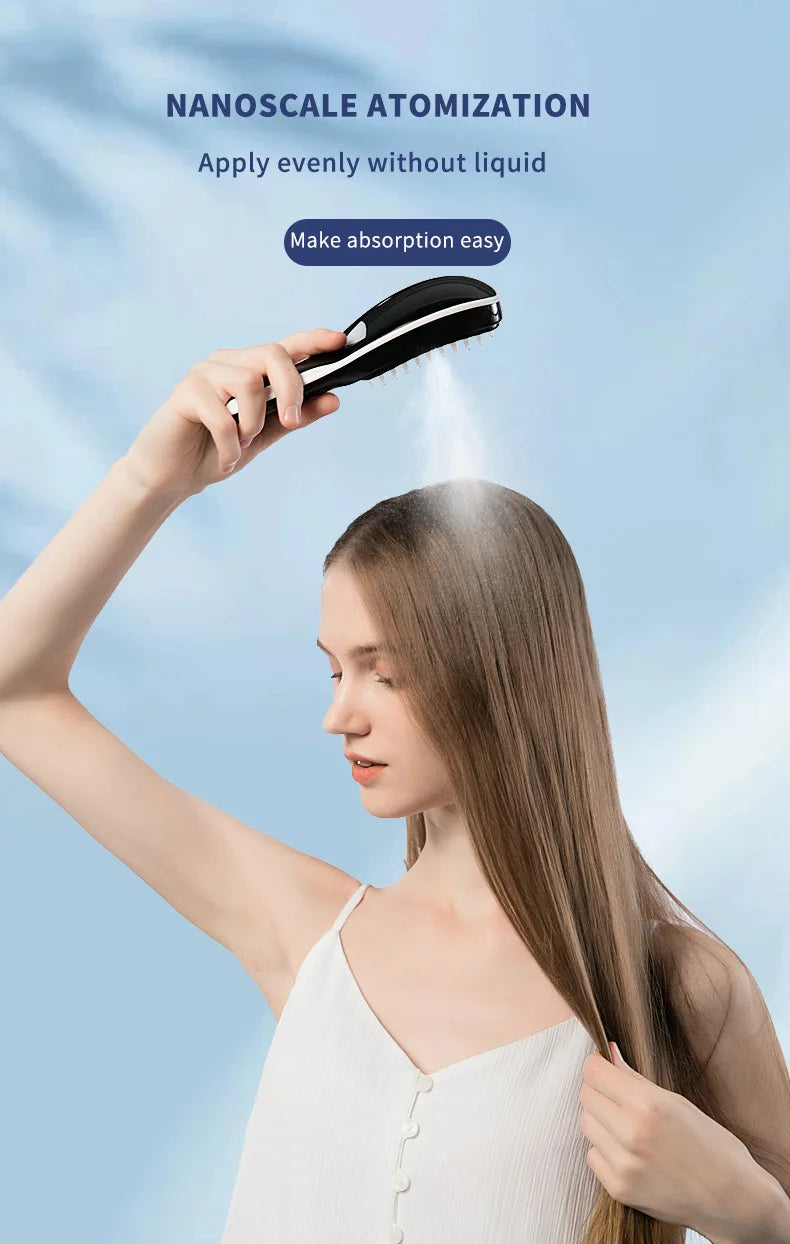 Electric Spray Massage Comb – Revitalize Your Hair and Scalp!