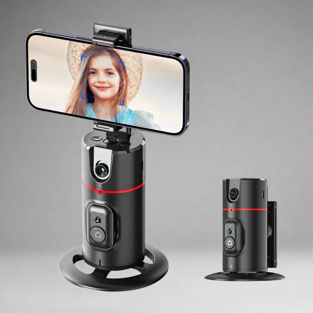 360° Auto-Tracking Phone Holder – Your Perfect Vlog & Live Streaming Companion