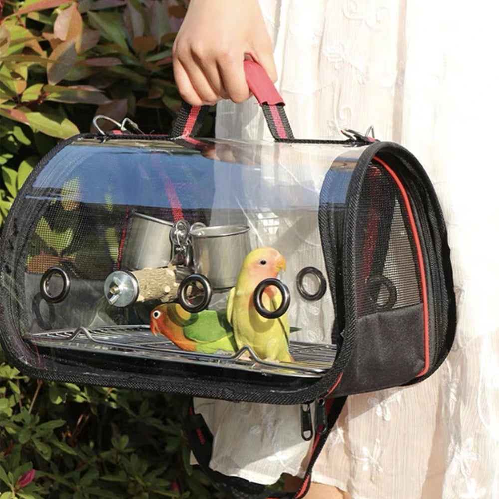 Bird Travel Carrier Backpack – Safe & Stylish Outdoor Adventures!