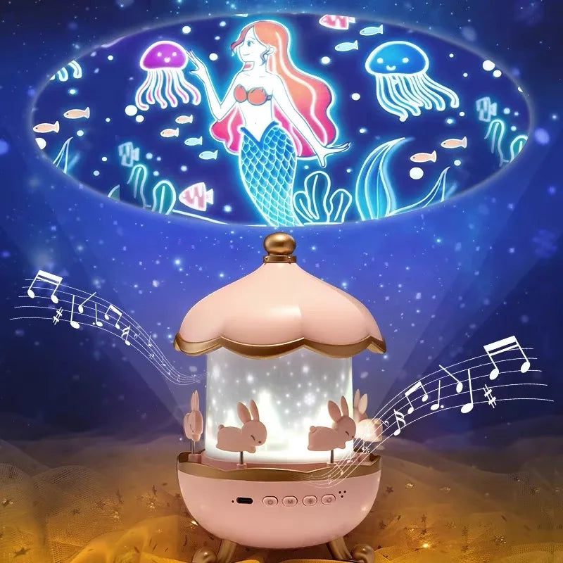 Night Light Projector for Kids – Create a Magical Space-Themed Atmosphere!