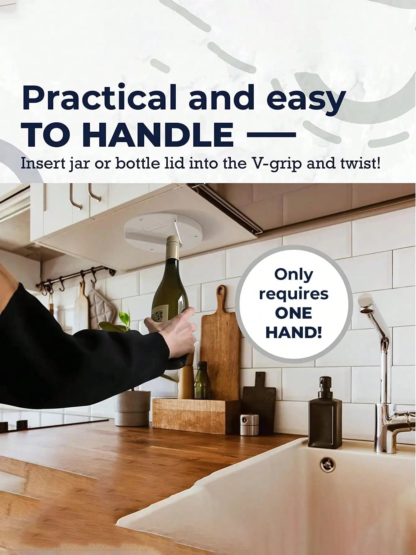 360° Rotating Can Opener – Effortless, Smooth & Safe Opening Every Time!