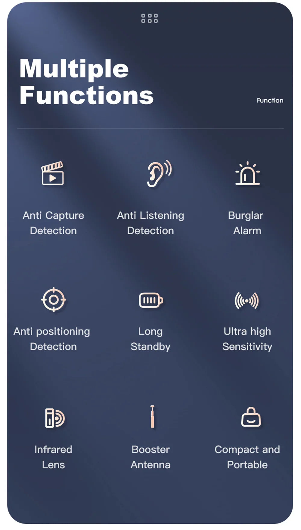 Hidden Camera Detector & Anti-Spy Scanner – Protect Your Privacy with Advanced Security Technology