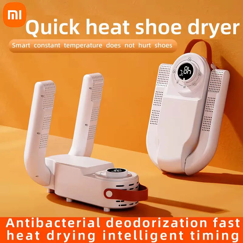 Intelligent Timer Shoe Dryer 2025– Quick Drying, Deodorizing, and Sterilizing for Fresh, Warm Shoes!