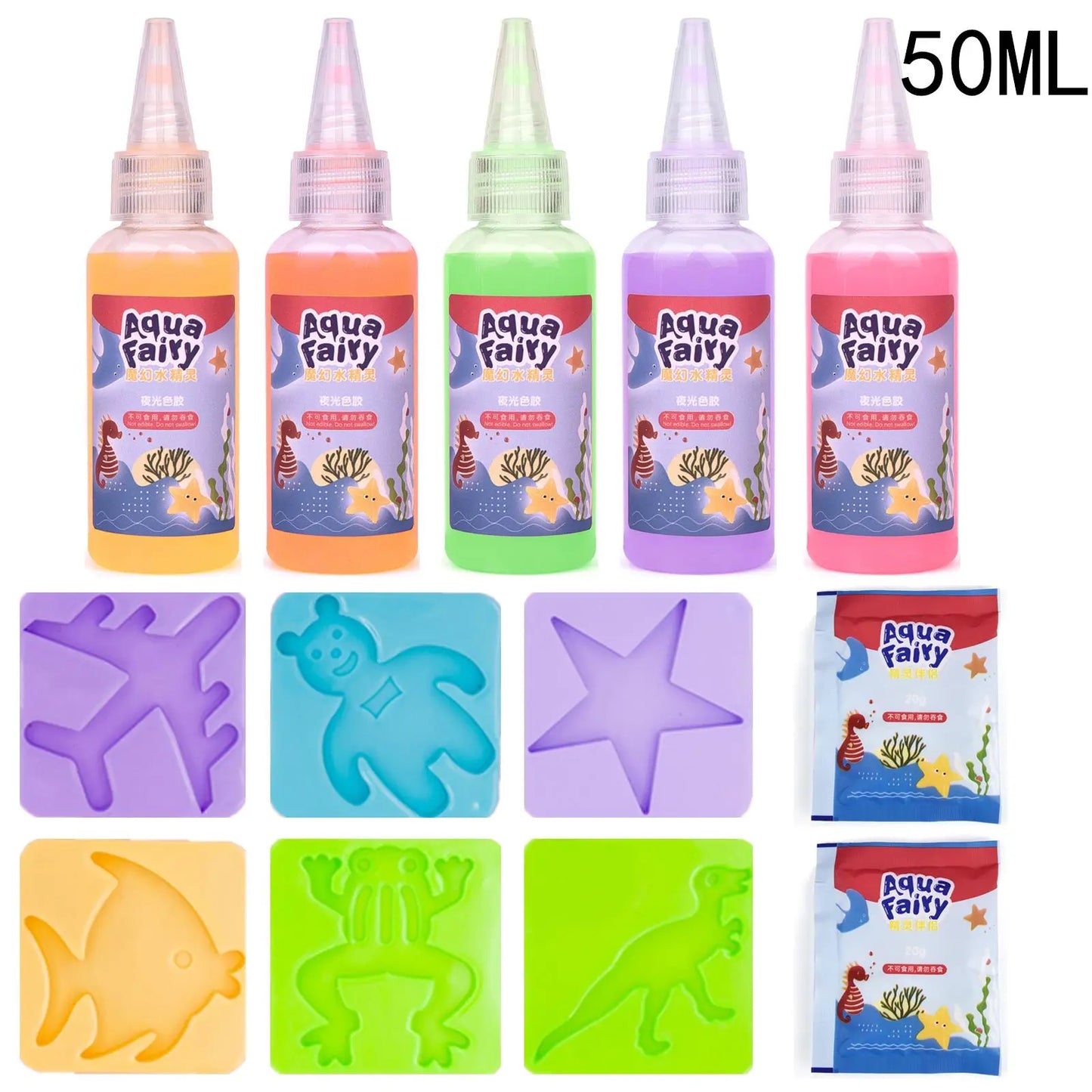 DIY Fairy Magic Water Elf Ocean Mold Kit – Create Your Own Magical Underwater World!