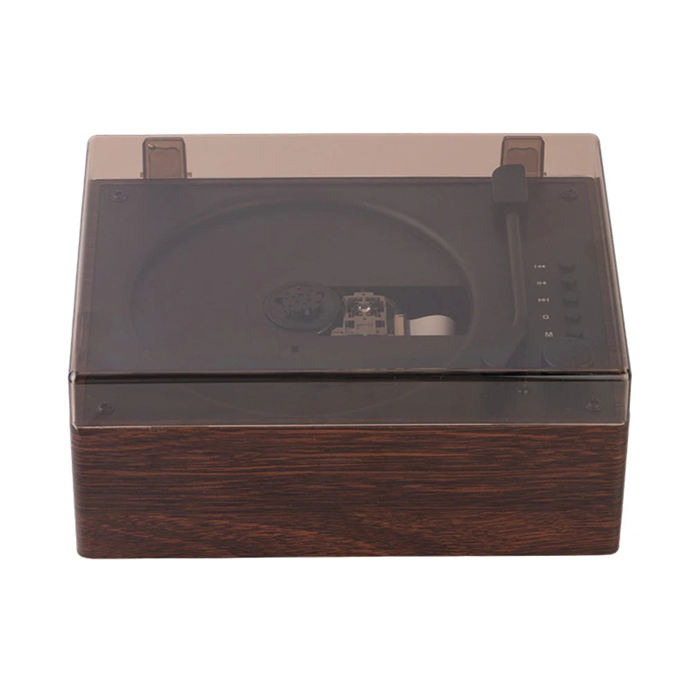 Retro CD Player – Rechargeable, Bluetooth-Compatible, and Portable Music Player