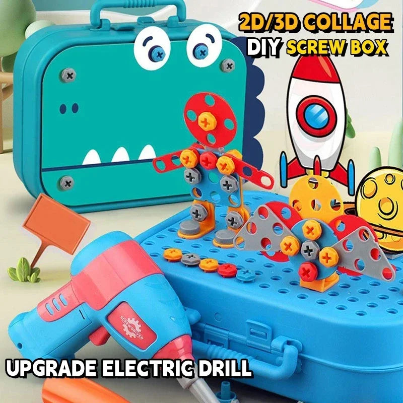 Pretend Play Toolbox 3D Puzzle – Build, Learn, and Play!