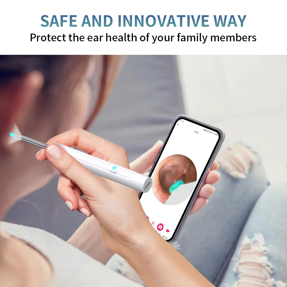 Smart Visual Ear Cleaner with Camera – Safe, Clear, and Precise Ear Care!