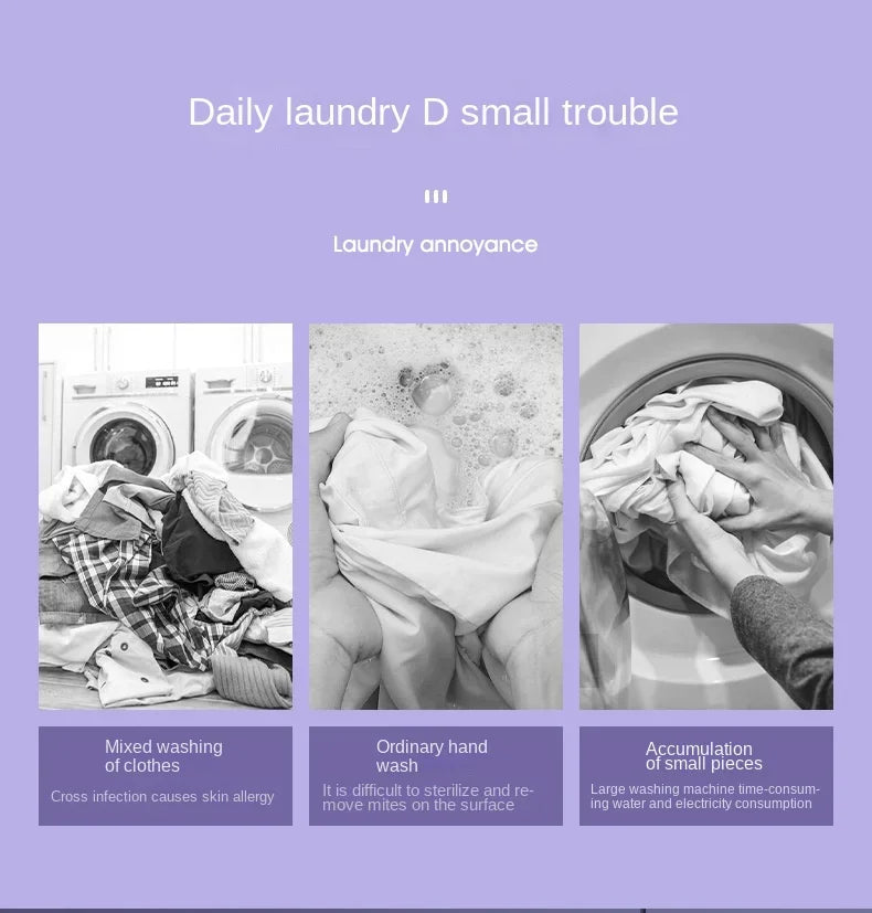 8L Portable Foldable Washing Machine with Spin Dryer – Compact and Convenient Laundry Solution!
