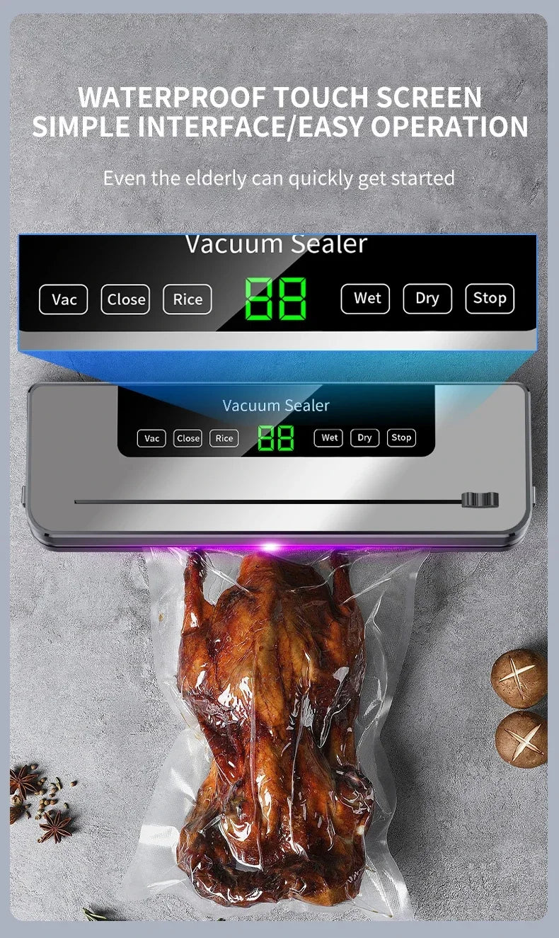 Electric Vacuum Sealer – Keep Food Fresh Longer!