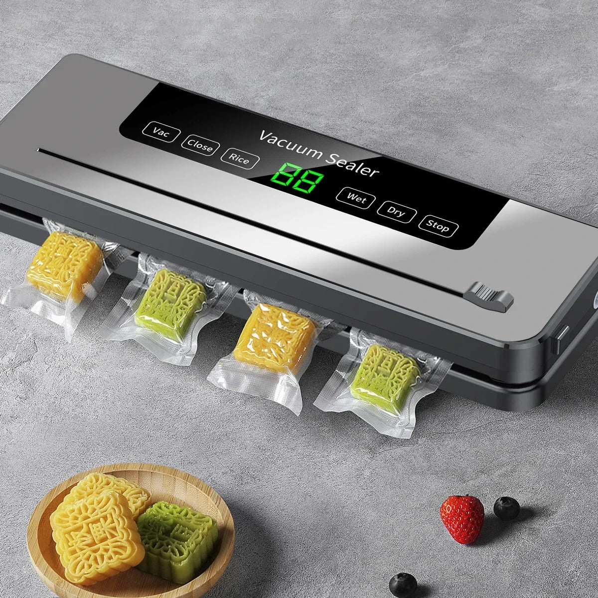 Electric Vacuum Sealer – Keep Food Fresh Longer!