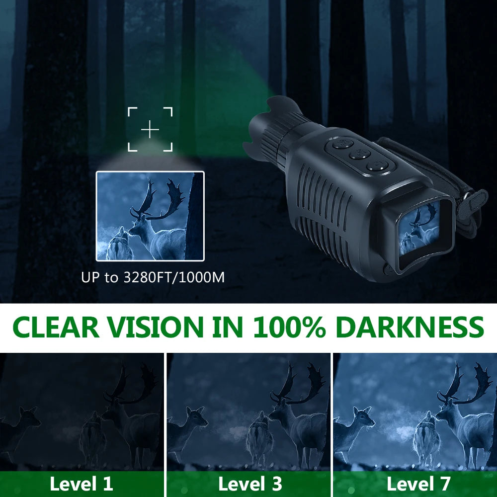 Monocular Night Vision Device – See in the Dark Like Never Before