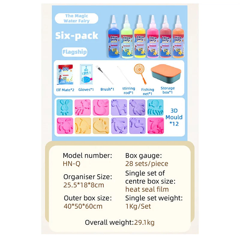 DIY Fairy Magic Water Elf Ocean Mold Kit – Create Your Own Magical Underwater World!