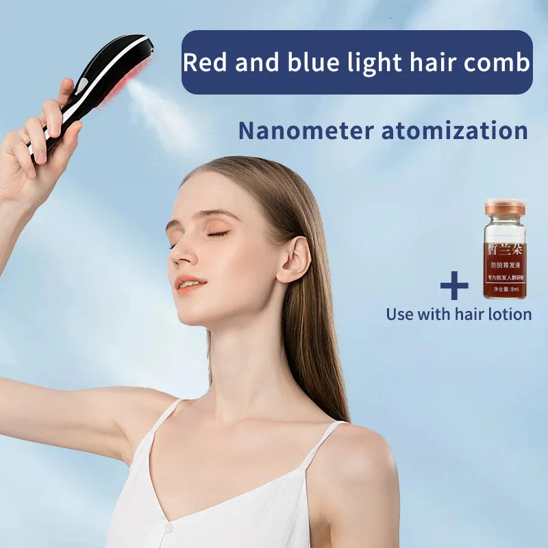 Electric Spray Massage Comb – Revitalize Your Hair and Scalp!
