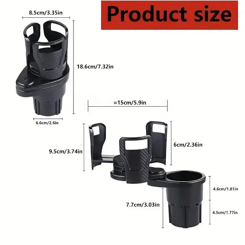 Car Cup Holder Expander – Organize, Adapt, and Simplify Your Drive!
