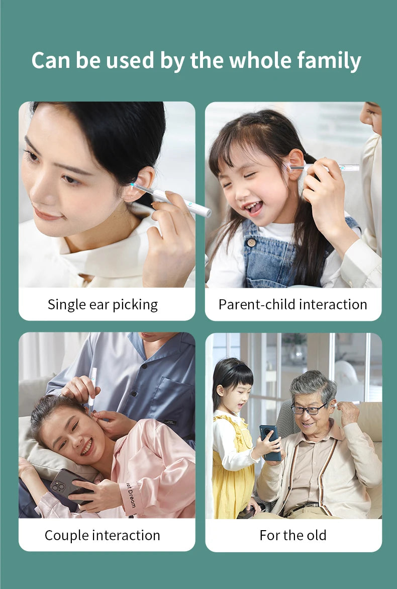 Smart Visual Ear Cleaner with Camera – Safe, Clear, and Precise Ear Care!