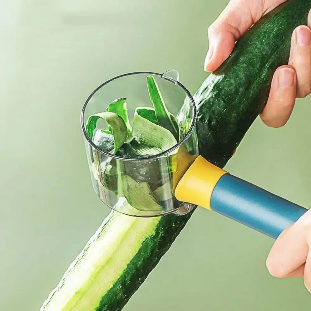 3-in-1 Manual Vegetable Grater – Effortless Peeling, Slicing & Grating!