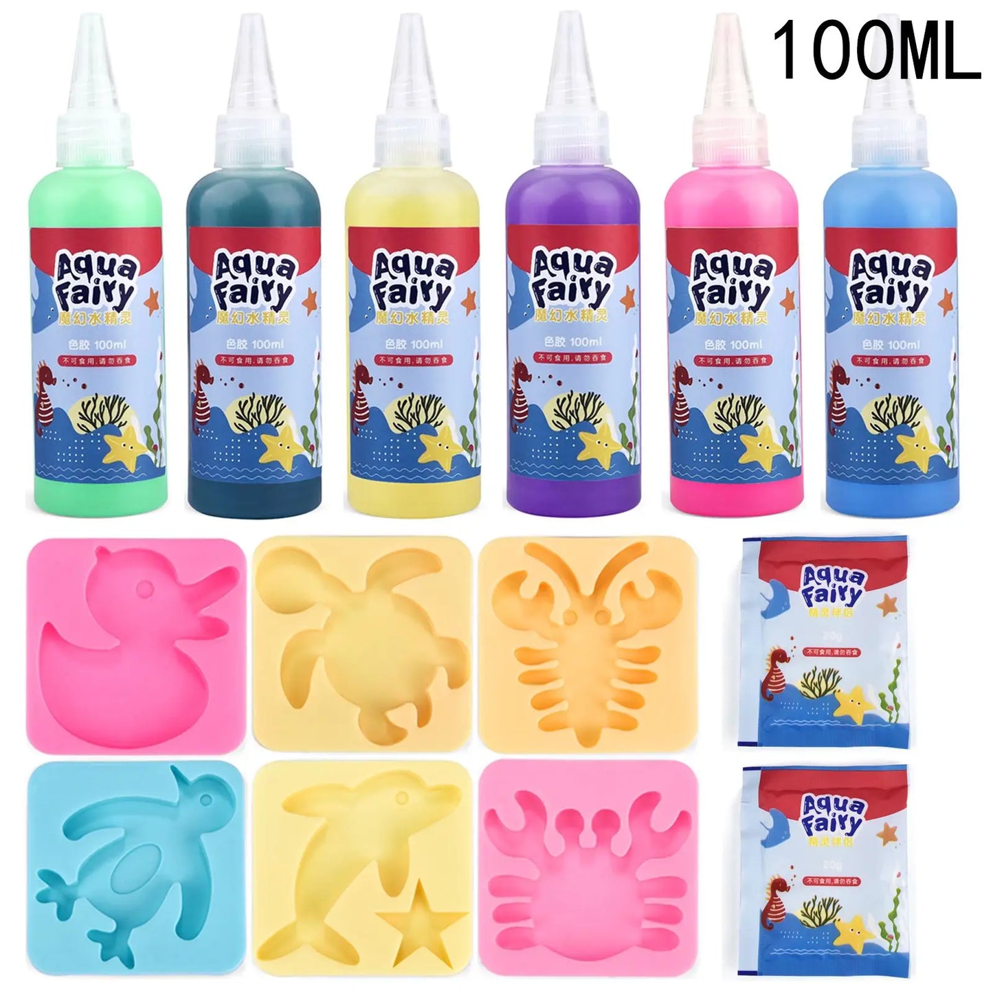 DIY Fairy Magic Water Elf Ocean Mold Kit – Create Your Own Magical Underwater World!