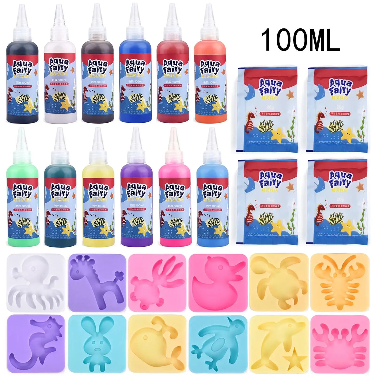 DIY Fairy Magic Water Elf Ocean Mold Kit – Create Your Own Magical Underwater World!
