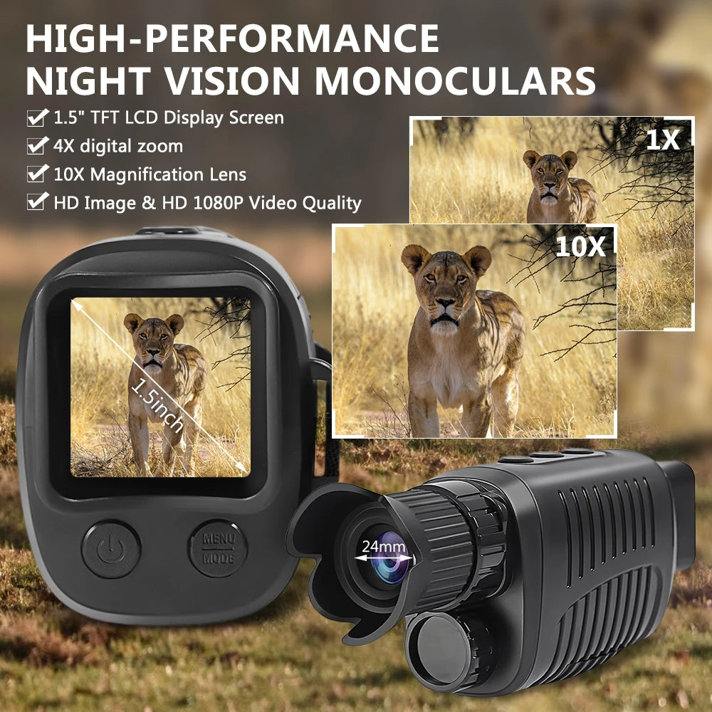 Monocular Night Vision Device – See in the Dark Like Never Before