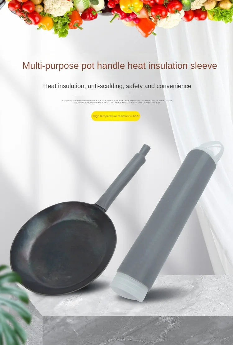 Anti-Scalding Pot Handle Cover – Safe & Stylish Cooking
