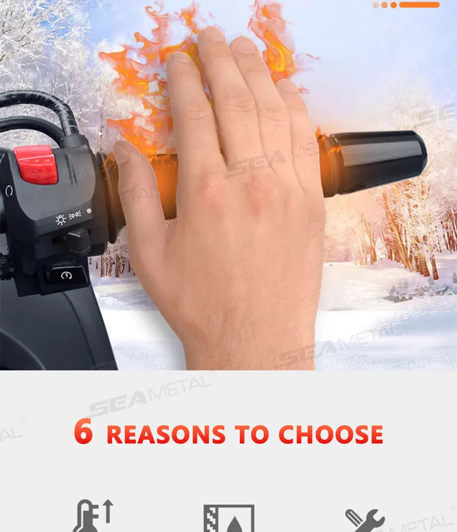 USB Motorcycle Handlebar Heater – Stay Warm and Comfortable on Winter Rides!