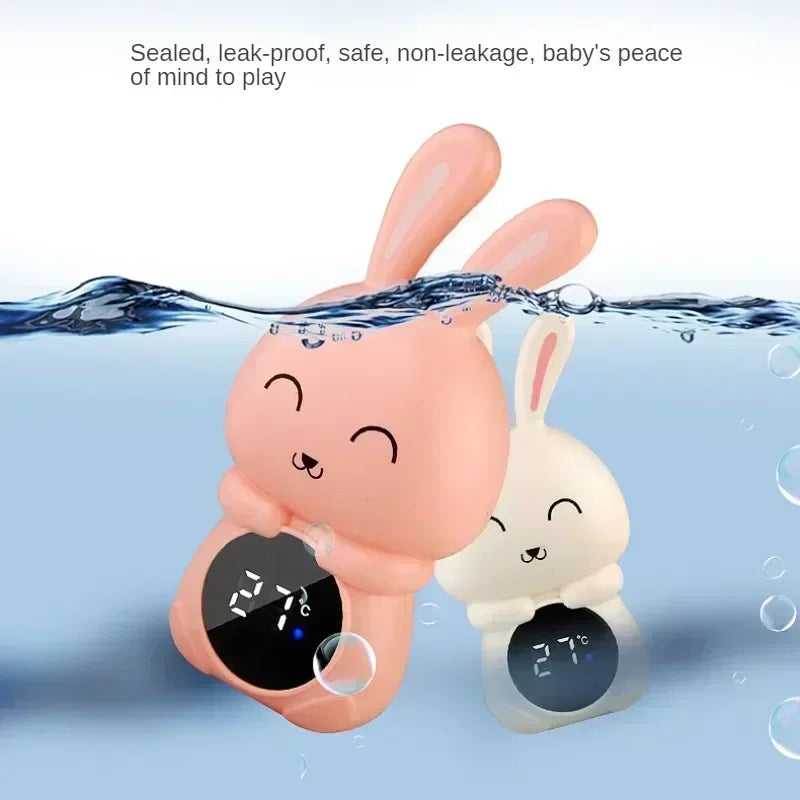 Digital Baby Bath Thermometer – Floating LED Water Temperature Monitor with Cute Cartoon Design