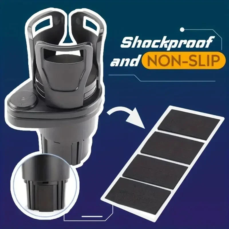Car Cup Holder Expander – Organize, Adapt, and Simplify Your Drive!