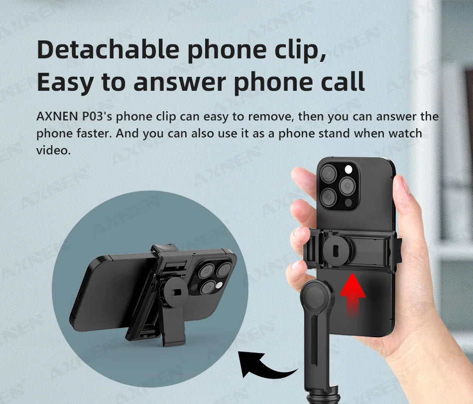 360° Auto Face Tracking Phone Holder – Foldable, Gesture-Controlled Stand for Vlogging & Live Streaming
