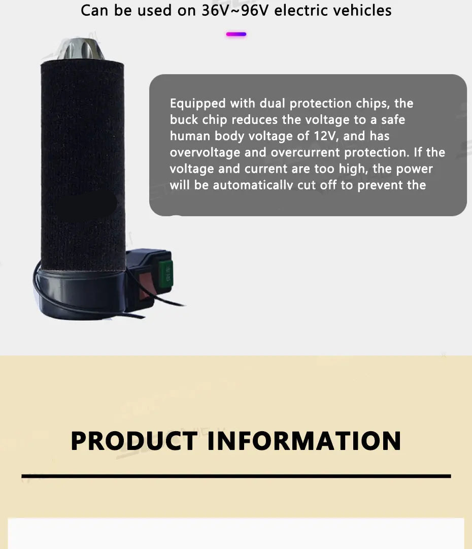 USB Motorcycle Handlebar Heater – Stay Warm and Comfortable on Winter Rides!