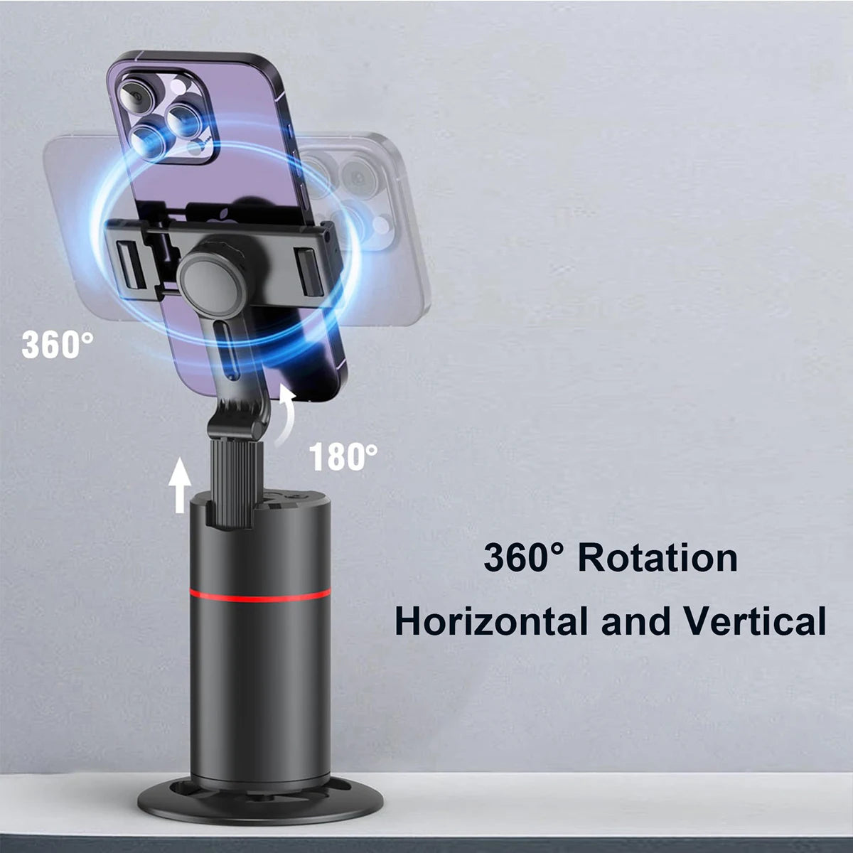 360° Auto-Tracking Phone Holder – Your Perfect Vlog & Live Streaming Companion