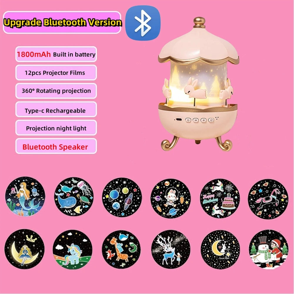 Night Light Projector for Kids – Create a Magical Space-Themed Atmosphere!