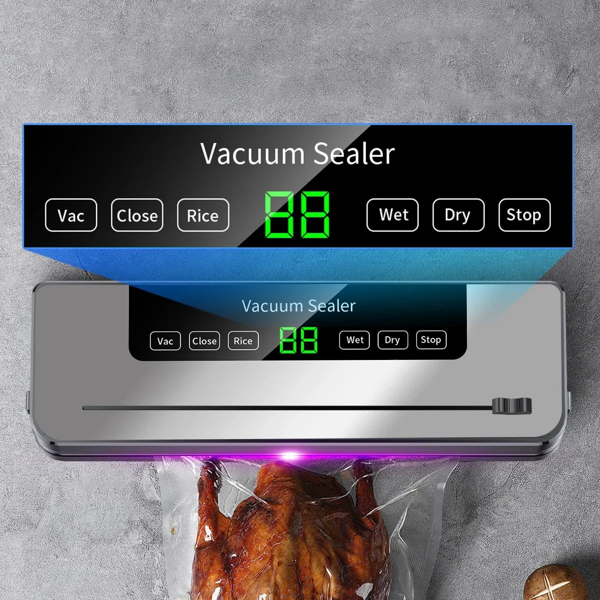 Electric Vacuum Sealer – Keep Food Fresh Longer!