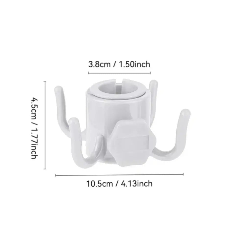 Portable 4-Hook Umbrella Hanger – Hang Bags, Towels & More!