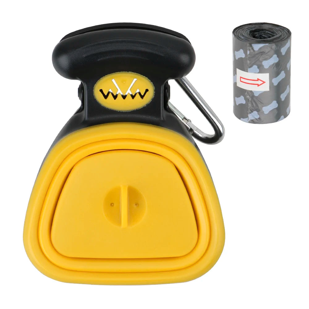 Portable Garbage Holder Dispenser with Decomposable Pet Waste Bags – The Ultimate Solution for Pet Owners