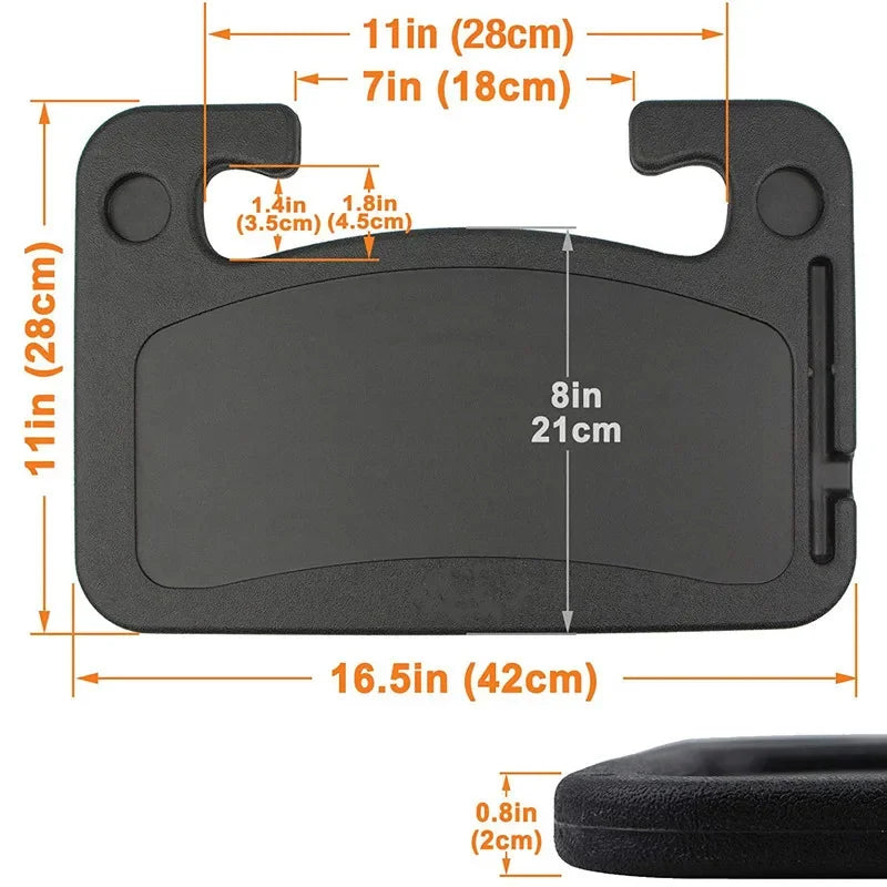 Portable Car Laptop Desk – Work, Eat, or Relax On the Go