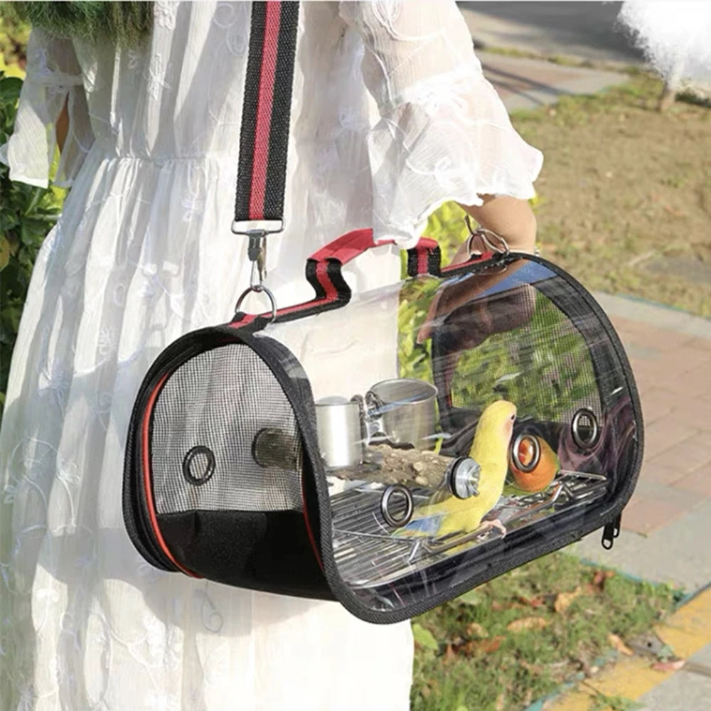 Bird Travel Carrier Backpack – Safe & Stylish Outdoor Adventures!