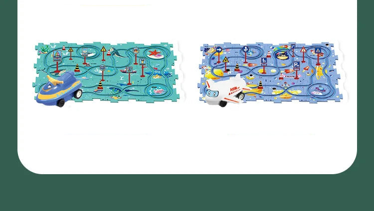Children’s Puzzle Electric Railroad Speeder – Build, Play, and Explore!