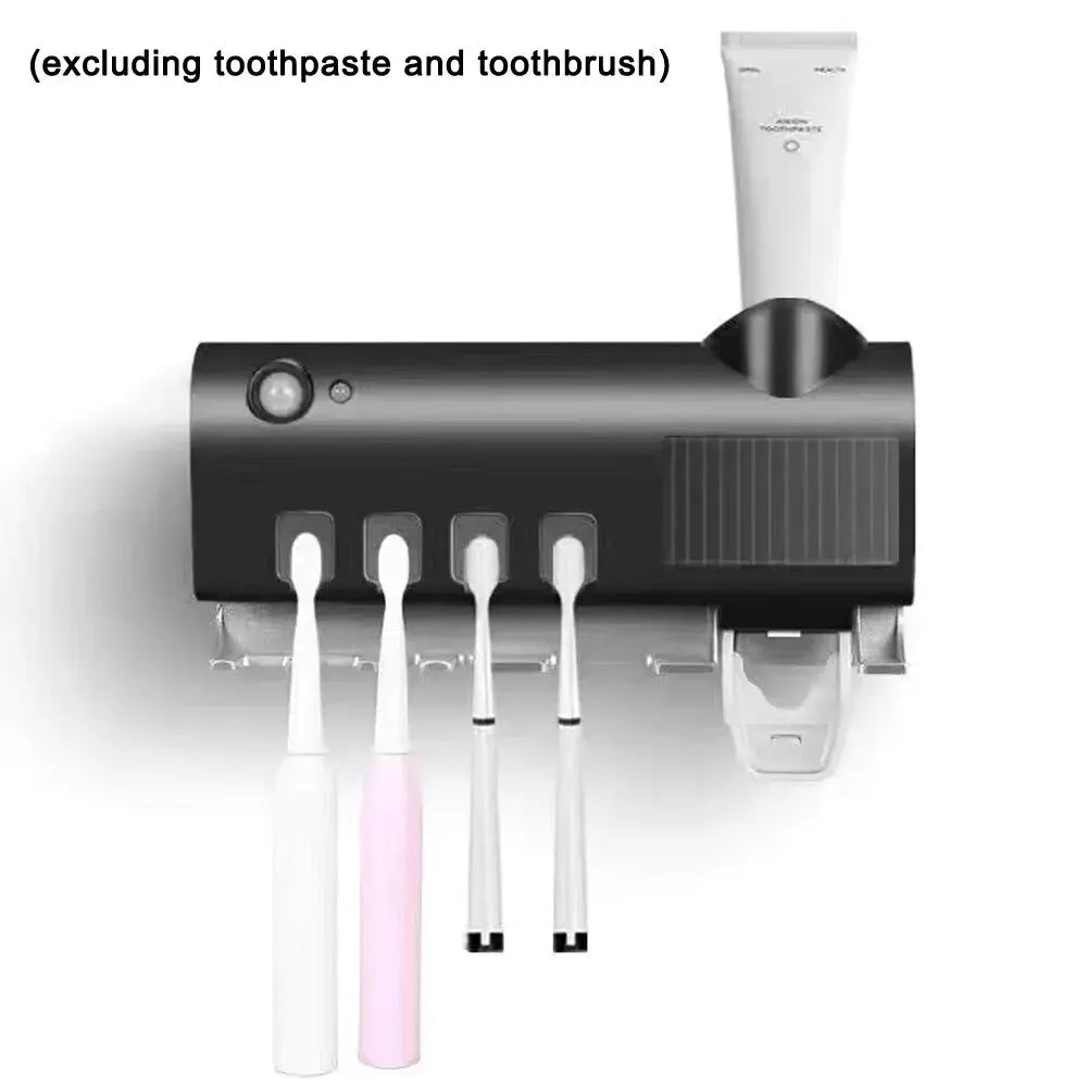 Solar-Powered UV Toothbrush Holder & Sterilizer – Keep Your Toothbrush Clean and Germ-Free!