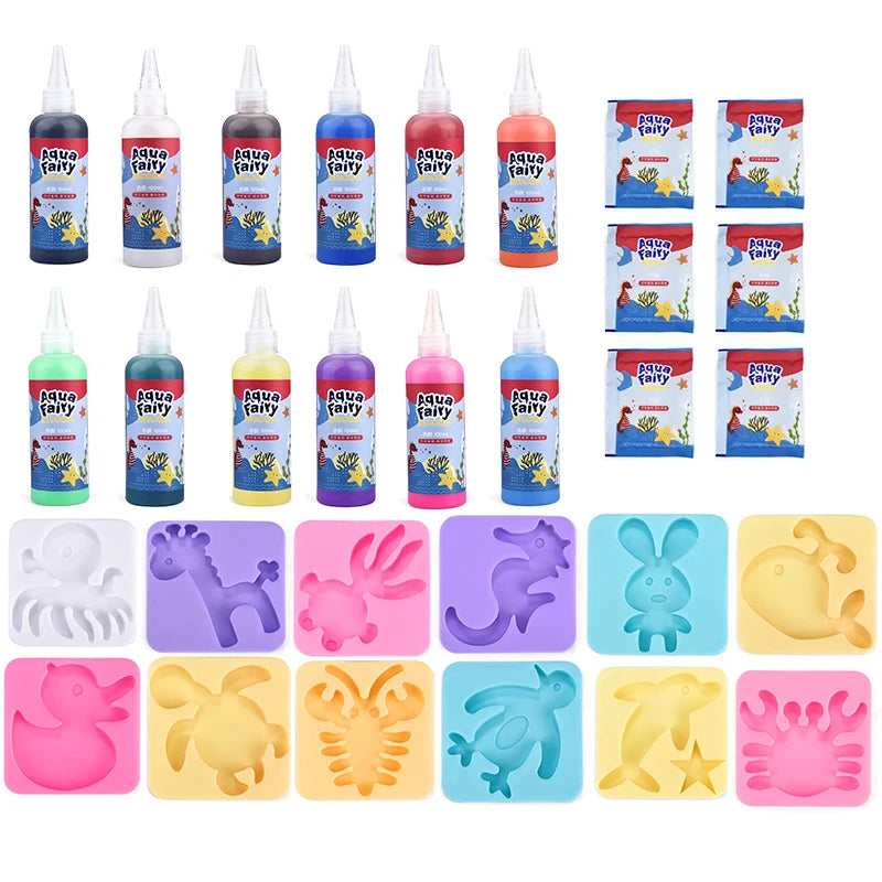 DIY Fairy Magic Water Elf Ocean Mold Kit – Create Your Own Magical Underwater World!