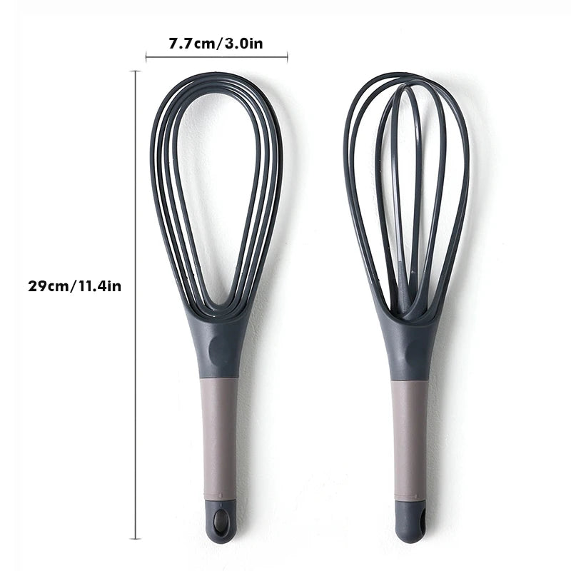 2-in-1 Twist Whisk – The Ultimate Collapsible Kitchen Tool