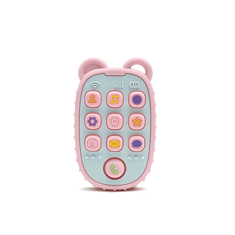 Baby Teething Mittens – BPA-Free Silicone Teether Gloves (Bear Design)
